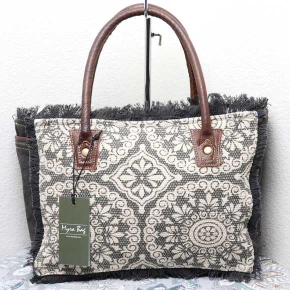 Myra Bag Handbags - 🆕Myra Bag YARSY Handbag Canvas Purse Bag Medium